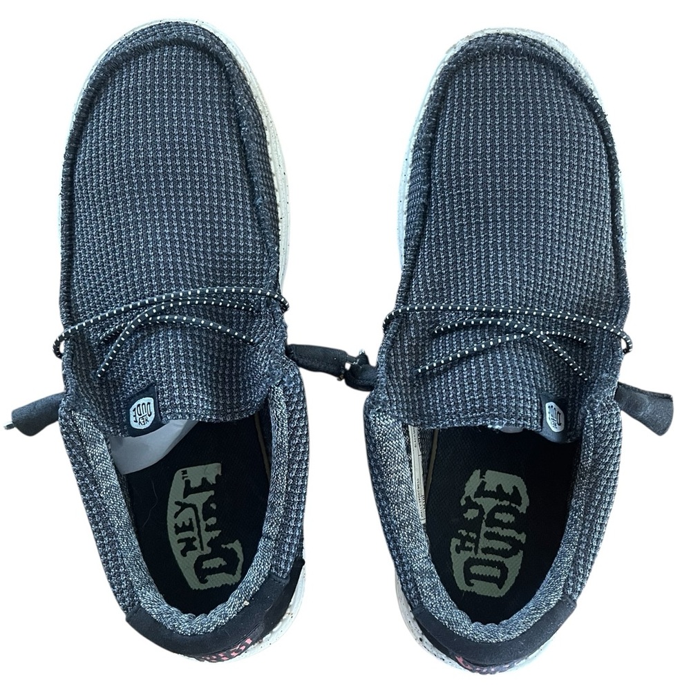 Hey Dude Wally Sport Mesh slip on shoes. Size 10M GUC - Picture 3 of 11
